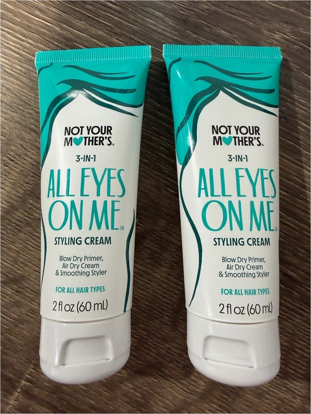 2 x Not Your Mother's 3-in-1 All Eyes on Me Styling Dream 60 ml NEW